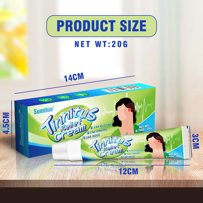 20g Ear Health Cream Tinnitus Ear Back Ear Pain External Use Cream